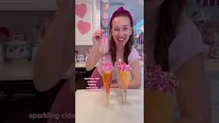 CUPID FLOATS! ❤️ Fun Valentine’s Mocktails !! SAVE this for your Valentines Day Parties!!