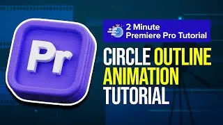Circle Outline Animation in Premiere Pro CC Tutorial