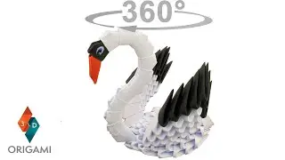 3D Origami - Swan 360°
