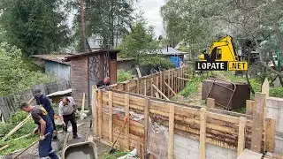 Непредвиденные трудности: Подпорная стенка в Вакселово Лен область, когда опыт имеет значение.