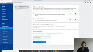 Changing mail notification settings in Fasthosts eCommerce Website Builder (2021)