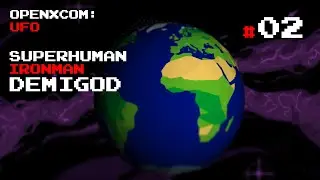 #2 Пошаговый Dark Souls || Openxcom UFO || Макс. сложность, Ironman, demigod mod