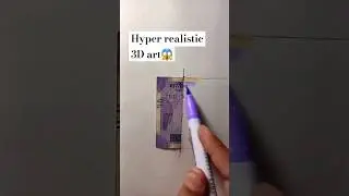 realistic drawing 😱💰💵#trending #viralvideo #shorts