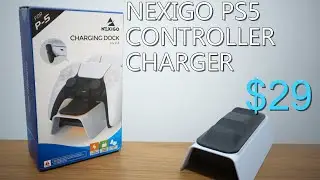 Can't Find a PS5 Controller Charger?  Nexigo Charging Dock for PS5 Unboxing