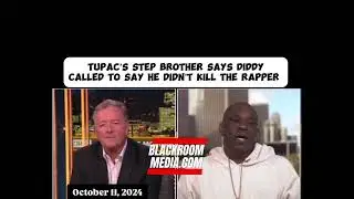 Tupac’s Step Brother says Diddy called him & said he never played a role in the rapper’s deletion