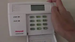 Honeywell/Ademco Vista Alarm System Demonstration
