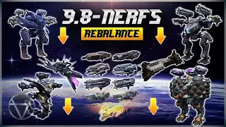 [WR] 🔥 9.8 Massive Rebalance (NERFS) – Gameplay | War Robots