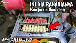 KUE PUKIS GOMBONG ENAK DAN EMPUK,BANYAK VARIANT RASA |INDONESIAN STREET FOOD
