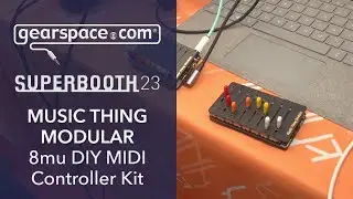 Music Thing Modular 8mu MIDI Controller - Gearspace @ Superbooth 2023