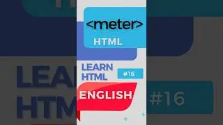 meter tag in HTML | Learn HTML #16 | HTML Tutorial | HTML | HTML5 | Web Development | Front End