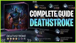 Injustice 2 Mobile | Deathstroke Complete Guide | Character Guide