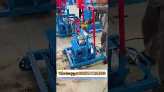 cheap small manual cement concrete hollow block making machine for 8 6 4 inch blocks
