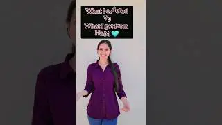 What I ordered vs what I got from H&M🩵 #whatiorderedvswhatigot #review #shorts #viral #trending