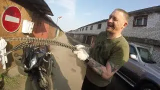 Как менять приводную цепь на мотоцикле.