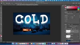How To Create an Ice Effect | Ice Type Effect - Photoshop