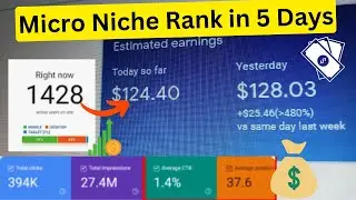 Blogging + Chat GPT = 100$ Per Day | Micro Niche Blog Topic 2023 | Single Page Website | Apk Website