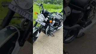Royal Enfield super meteor 650 ! Green color ! shorts