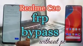 Realme C20 (rmx3063) frp bypass | google account remove | without pc 