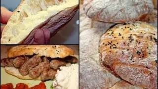 Bosanske Lepinje za ćevape - Somuni /Bosnian Flatbread - supersoft