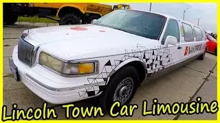 Lincoln Town Car Limousine Обзор и История Модели. Американские Лимузины 90-х годов