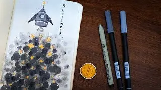 Plan Together / September Bullet Journal Setup 🚀 ASMR