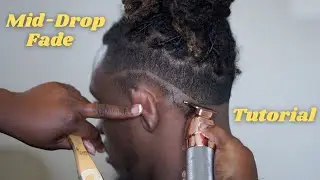 MID-DROP FADE / HAIRCUT TUTORIAL: BEARD SHAPE UP