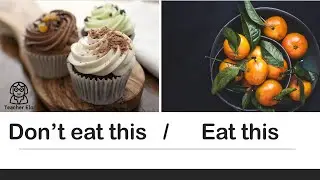 Don't Eat This 🍔 , Eat This 🥙  - Healthy Food Choices- Nutrition - English ESL Civics - Teacher Elo