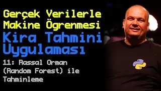 11. Bölüm: Rassal Orman (Random Forest) ile Tahminleme | Gerçek Verilerle Makine Öğrenmesi