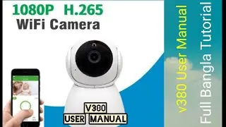 #Wifi Camera #V380 User Manual Full video.HD