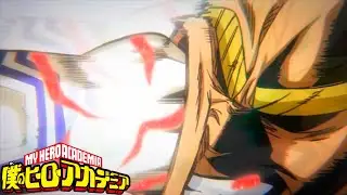 Izuku Punches All Might And Rescues Katsuki