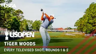 2024 U.S. Open Highlights: Tiger Woods | Every Televised Shot