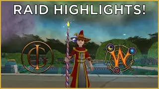 Wizard101 RAID HIGHLIGHTS #4 - SCUFFED Hunhau Runs...