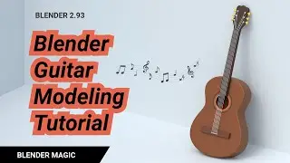 Blender Guitar Modeling Tutorial