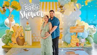 OUR BABY'S BABY SHOWER 🦁 We reveal his name!