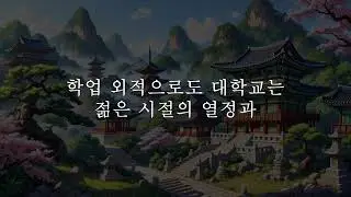 대학교는 단순히 고등 교육을 제공하는 기관을 넘어, 개인이 자신의 Episode 14