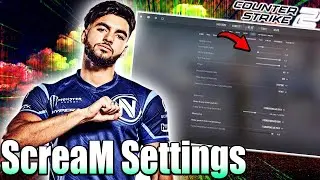 ScreaM CS2 Settings 2025 – Sensitivity, Dpi, Crosshair & Setup