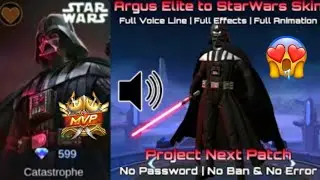 Argus Elite to StarWars Skin Script Full Voice Line and Full Effects - No Password