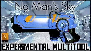 No Mans Sky - Rare S Class Blue and Yellow Experimental Multitool - Euclid - No Man's Sky 2023