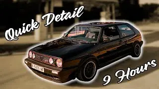 9 HORAS DE LIJADO Y PULIDO EN 35 MIN😶 GOLF GTI MK2 DETAIL