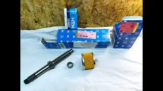 Bajaj V15 Маленькая распаковка запчастей.