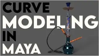 Curve Modeling in Maya | Maya Tips: Convert Curves to Polygons | In Hindi