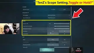 SEN TenZ Explains Why He Uses This Scoped & ADS Sensitivity!