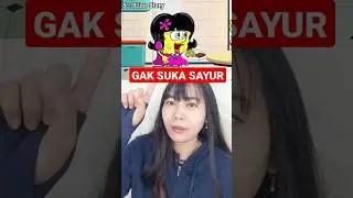 GAK SUKA SAYUR‼️Alur Cerita Fitri Moka #shorts #short #story