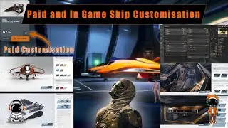 Paid and In Game Ship Customisation In Star Citizen