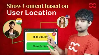 Show or Hide Content based on User Location - Geolocation Visibility in Elementor🔥