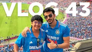 I WATCHED IND VS PAK WORLD CUP MATCH😍 - VLOG 43