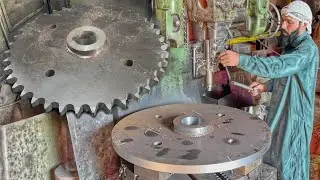 Awesome Process of The Chane Wheel Thoot Making Process In The Local Wrokshop