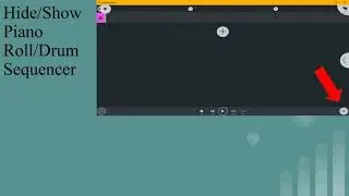 FL Studio Mobile Tutorial - Hide & Show Piano Roll & Drum Sequencer