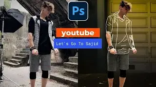 Transparent Effect | Photoshop cc Editing Tutorial | Let's Go To Sajid