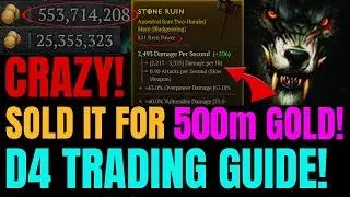 Diablo 4: ULTIMATE ENDGAME TRADING GUIDE!!! I Made 40m Gold In 5 Mins!!